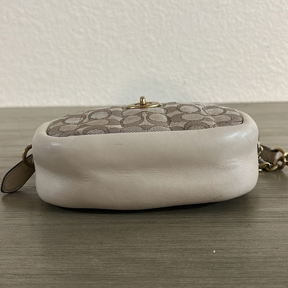 COACH Signature Jacquard Camera Bag Quilted Crossbody C5275 - Picture 8 of 12